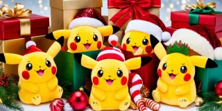 Pokémon Holiday Magic: Unwrapping the Exclusive Festive Pikachu Plush Collection