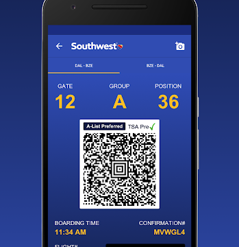 Southwest Airlines Screenshot 3