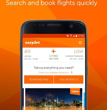 easyJet: Travel App Screenshot 1