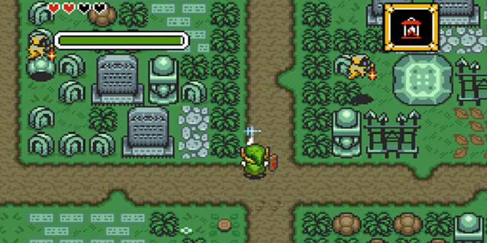 The Legend of Zelda A Link to the Past gameplay